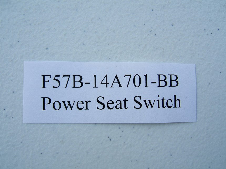 NEW - OUT OF BOX - OEM Ford F57B-14A701-BB Seat Adjust Switch Left Drivers Side