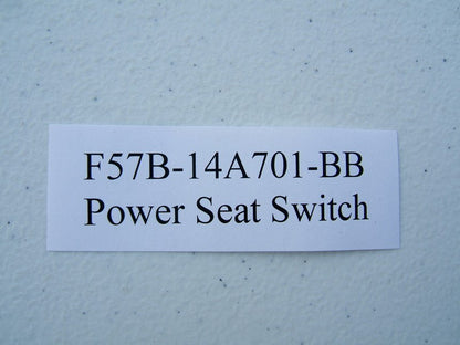 NEW - OUT OF BOX - OEM Ford F57B-14A701-BB Seat Adjust Switch Left Drivers Side