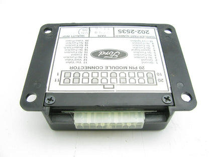 Dealer Installed Cruise Systems Only. Cruise Control Module Ford Ranger Explorer