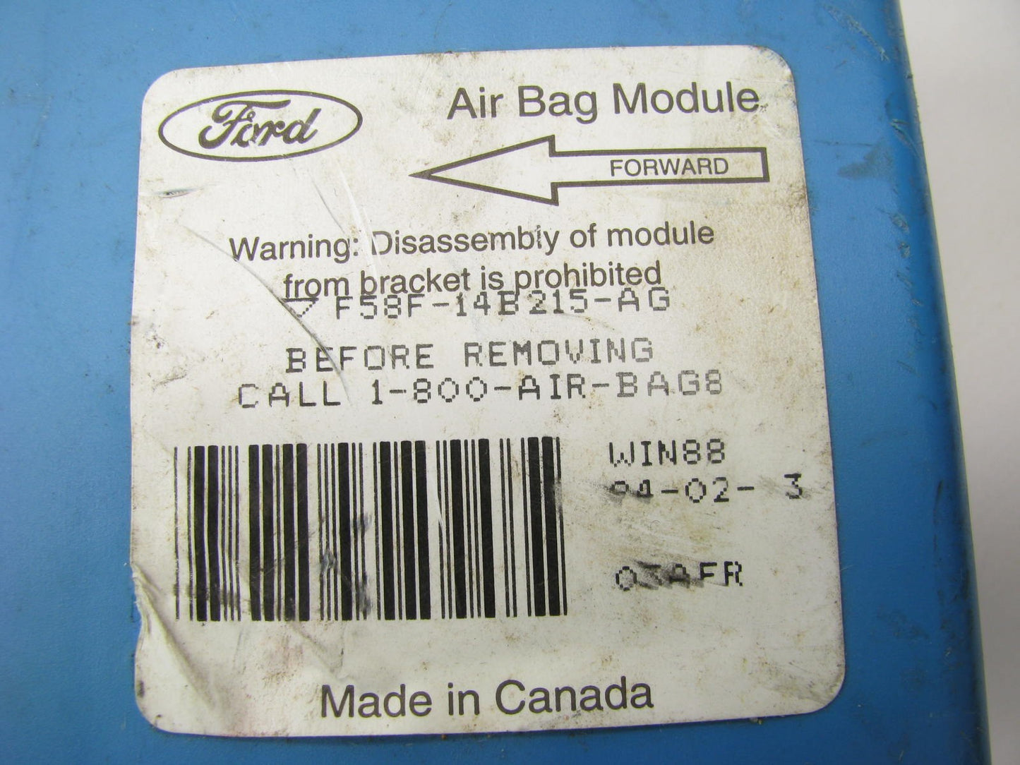 NEW - OUT OF BOX - OEM Ford F58F-14B215-AG SRS Control Module 1995 Windstar