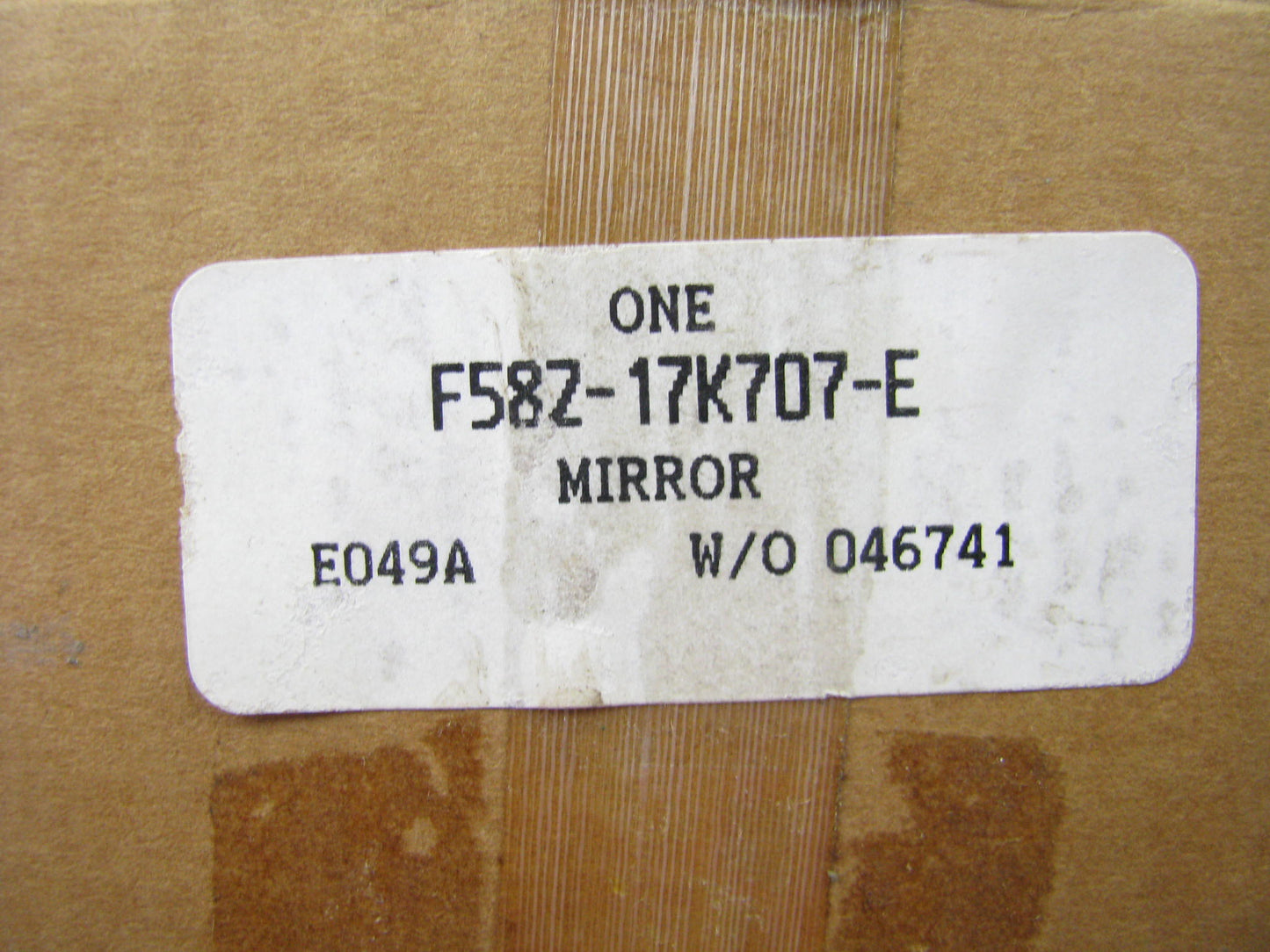 NEW OUT OF BOX OEM 95-03 Ford Windstar F58Z-17K707E LEFT Side View Mirror Glass