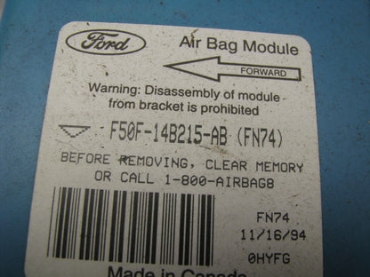 NEW - OUT OF BOX  F5OF-14B215-AB SRS System Module 1995-97 Lincoln Continental