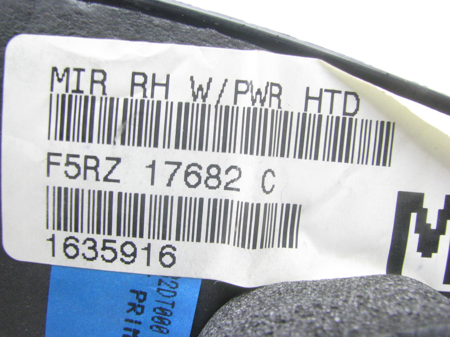 NEW - OUT OF BOX FORD F5RZ-17682-C Right R.H. Side View Mirror 1995-96 Contour
