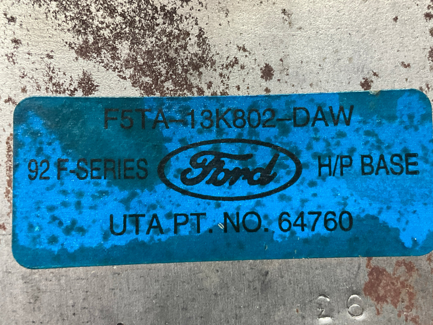 DENTED - OUT OF BOX FORD F5TA-13K802-DAW Horn Button Pad 92-97 F-150/350 Bronco