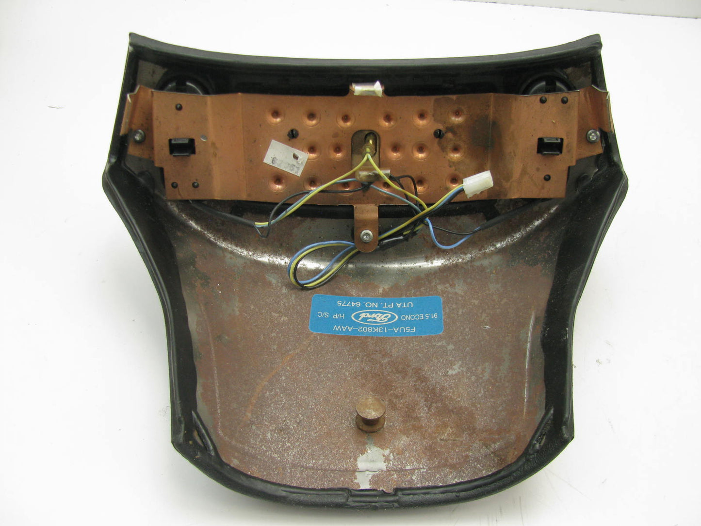 DAMAGED - OUT OF BOX F5UA-13K802-AAW-D Steering Horn Pad 1992-96 E-150/350