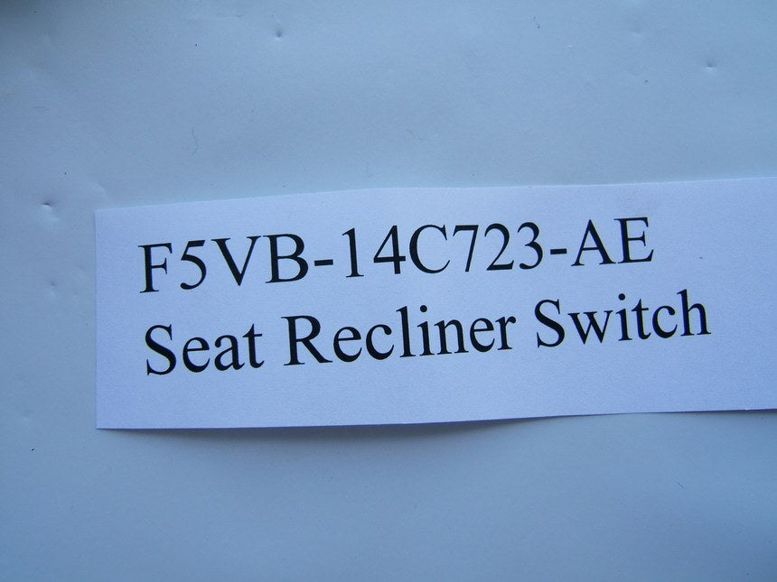 NEW - OUT OF BOX - OEM Ford F5VB-14C723-AE Seat Recliner Switch 1995-97 Town Car
