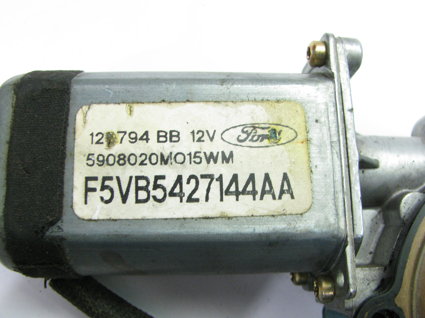 NEW - UNBOXED FORD F5VB-5427144-AA Right Passenger Side Power Window Motor