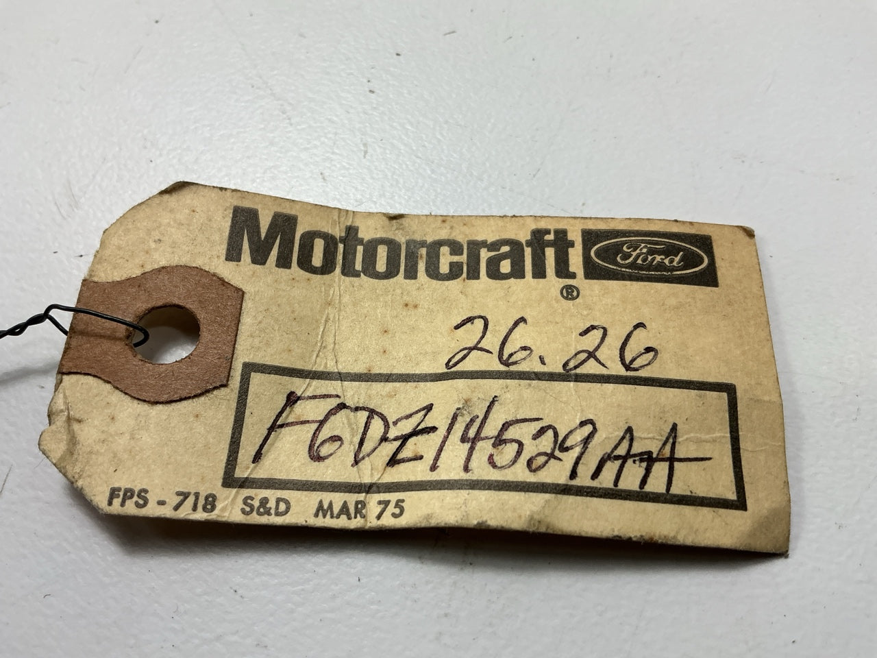 NEW - OUT OF BOX - OEM Ford F6DB-14540-ACW Left Power Window Door Lock Switch