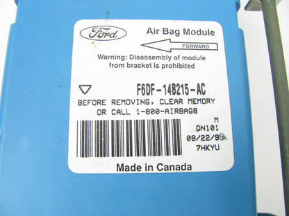 CHIPPED CONNECTOR - F6DF-14B215-AC SRS System Control Module 1996 Ford Taurus