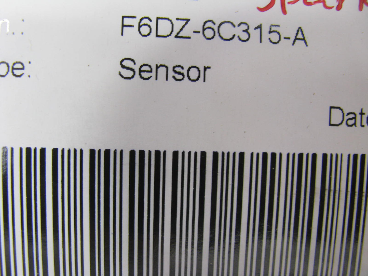 NEW - UNBOXED OEM FORD F6DZ-6C315-A Engine Crankshaft Crank Position Sensor
