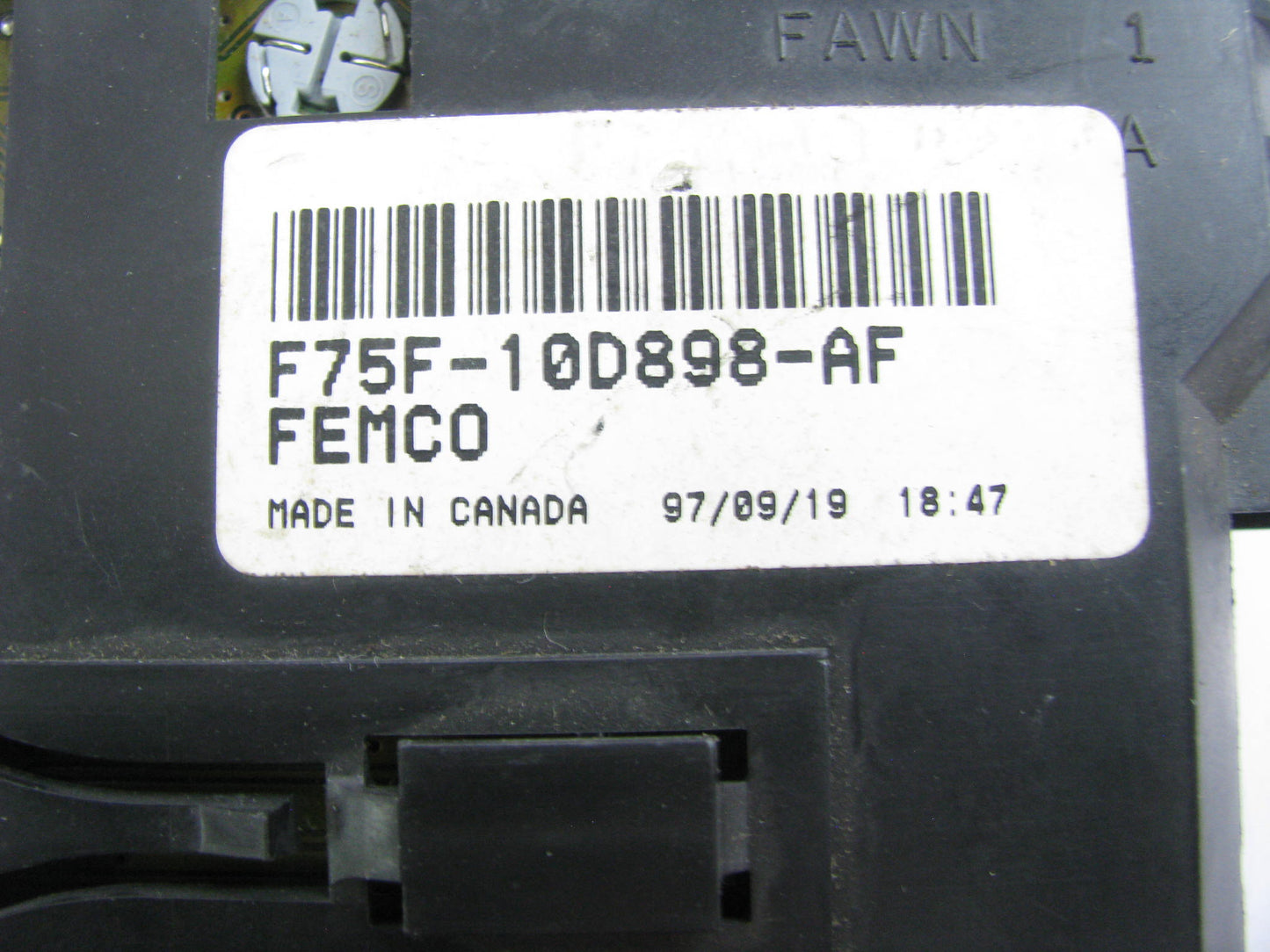 NEW - UNBOXED FORD F75F-10D898-AF Overhead Console Computer 1997-98 Expedition