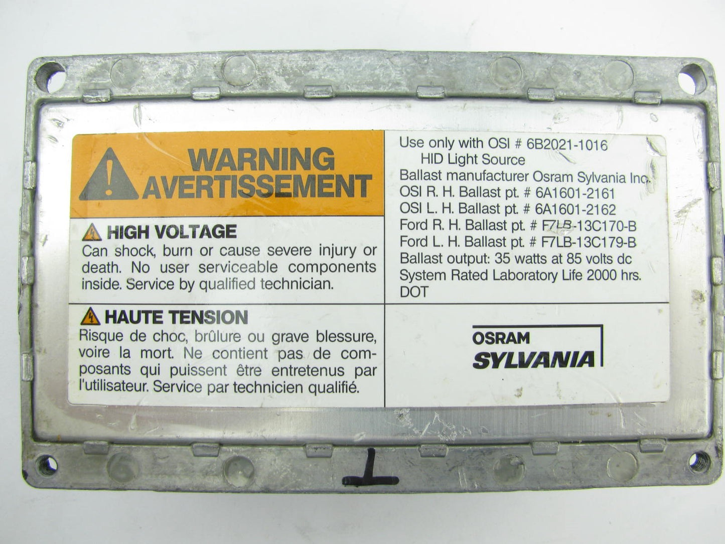 NEW - OUT OF BOX - Mark VIII HID Ballast Module RH Passenger Side F7LZ-13C170-BA