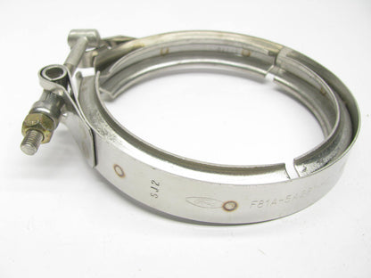 NEW - OUT OF BOX - OEM FORD F81A-5A281-HC Exhaust Down Pipe V-Band Clamp