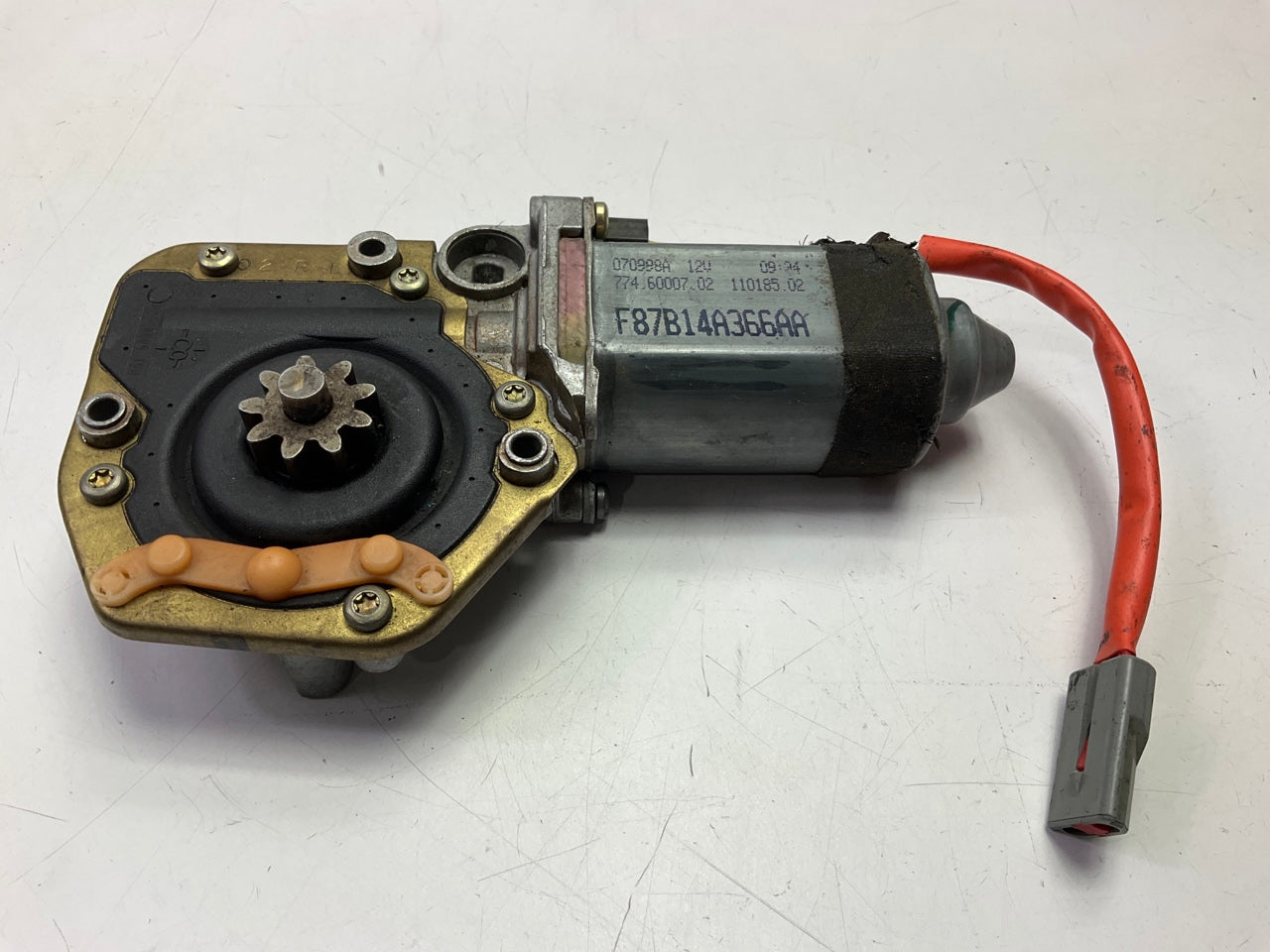 NEW UNBOXED FORD F87B-14A366-AA Front Left Power Window Motor - F87Z-7823395-AA