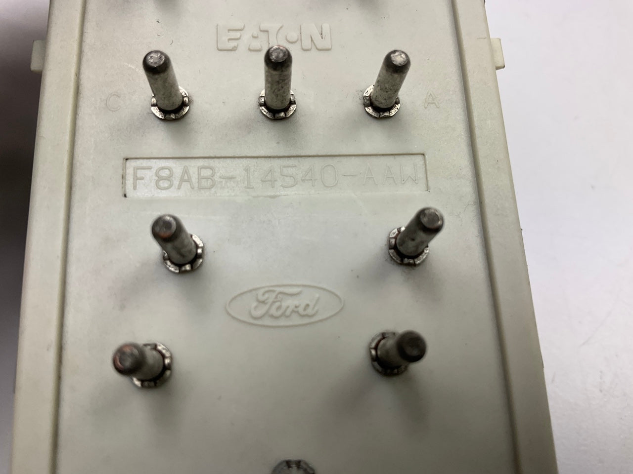 NEW - OUT OF BOX - OEM Ford F8AB-14540-AAW Master Power Window Switch - Gray