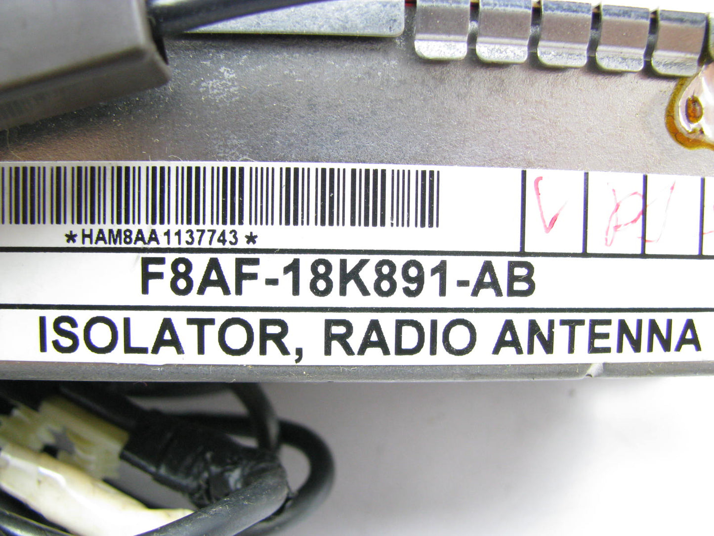 NEW OUT OF BOX OEM Ford F8AF-18K891-AB Radio Antenna Isolator 98 Crown Victoria