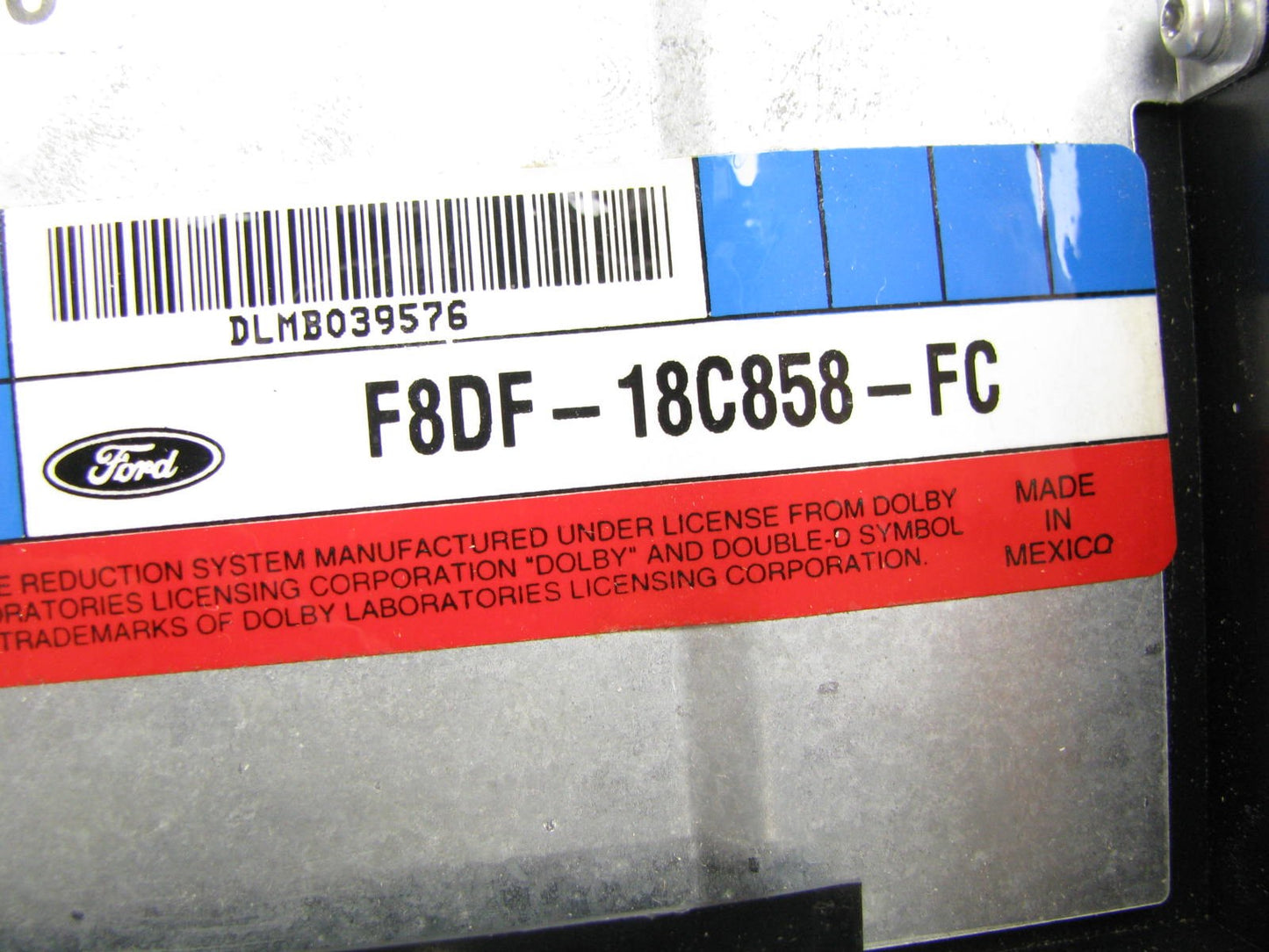 NEW OUT OF BOX OEM Ford F8DF-18C858-FC A/C Climate Radio Casette Control Panel