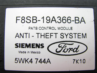 NEW - OUT OF BOX - OEM Ford F8SB-19A366-BA Anti-Theft Alarm Control Module