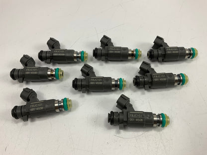 (8) NEW OEM Hitachi/Jecs FBJC101 Fuel Injector For 03-10 Infiniti FX45 M45 Q45