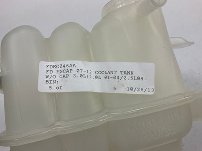 Radiator Coolant Overflow Tank W/O CAP - 2001-2012 Ford Escape, 01-11 Tribute V6