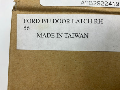 FDT1083IR 1956 Ford Pickup Truck F100 F250 F350 Door Latch, Right Passenger Side