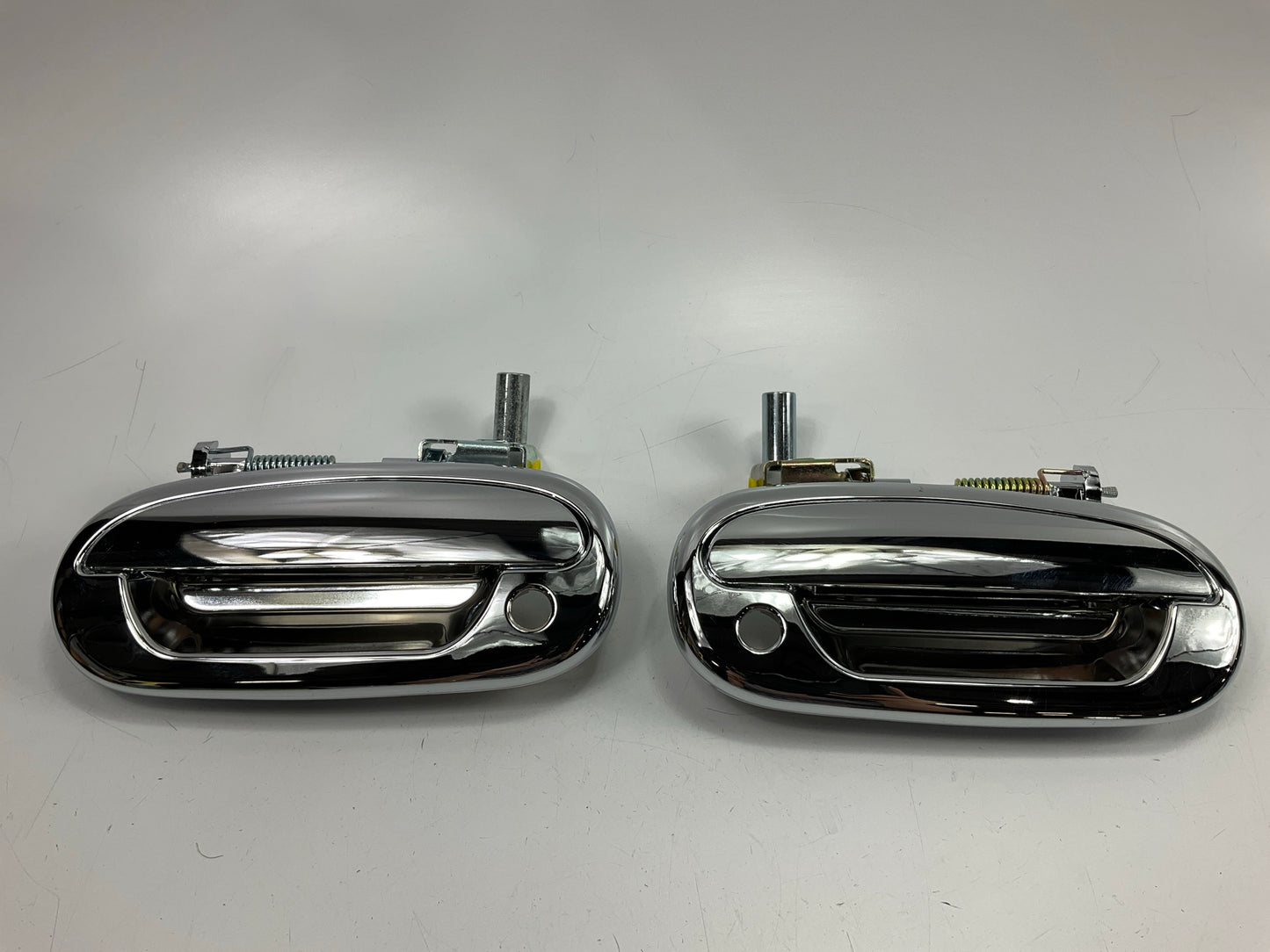 NEW FDT1086MA Front Exterior Chrome Outside Door Handle Set - 1997-04 Ford F-150