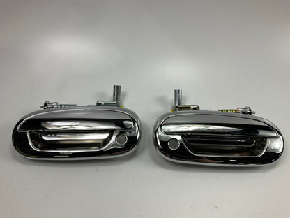 NEW FDT1086MA Front Exterior Chrome Outside Door Handle Set - 1997-04 Ford F-150