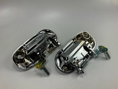 NEW FDT1086MA Front Exterior Chrome Outside Door Handle Set - 1997-04 Ford F-150