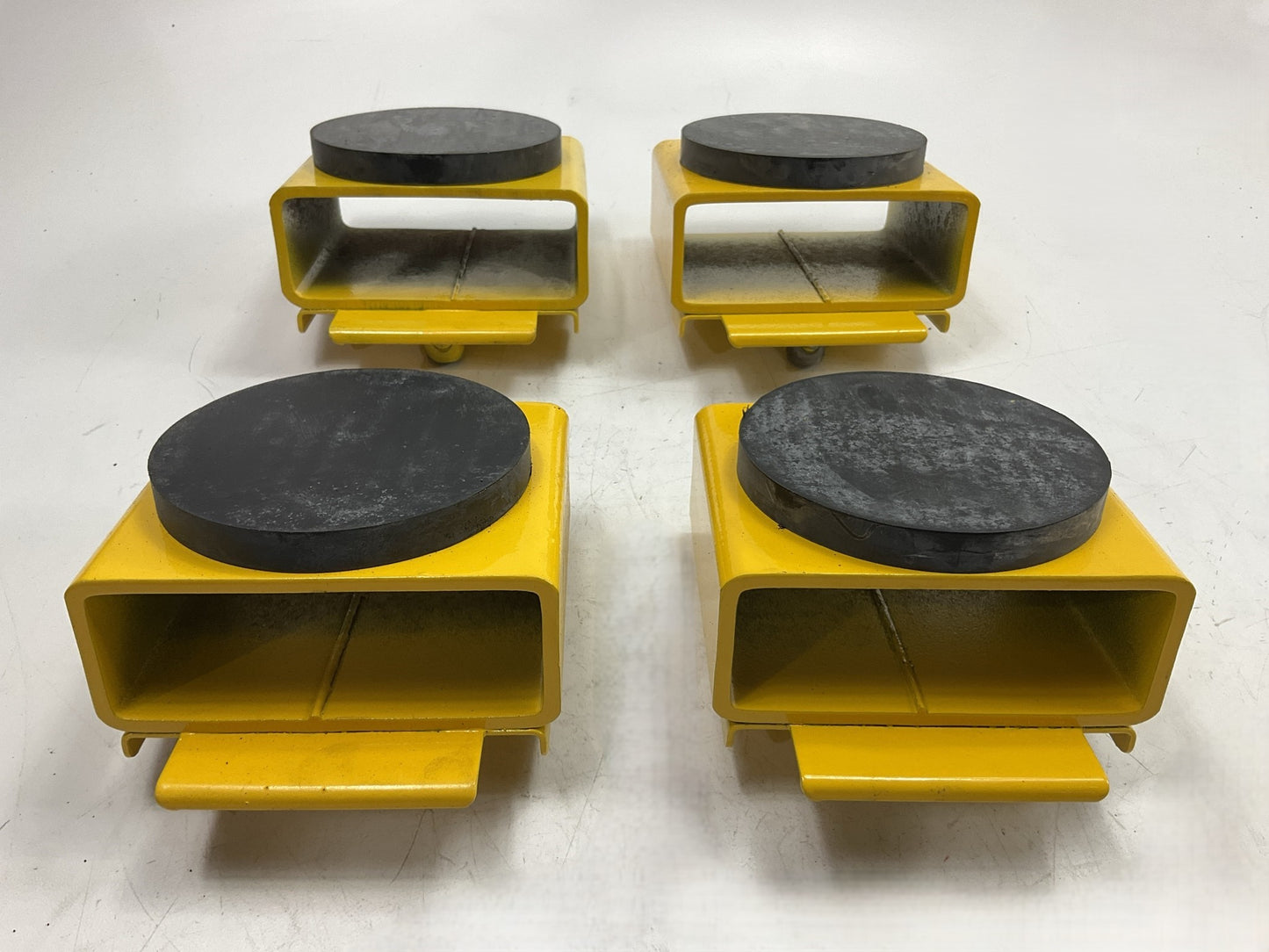 Rotary Lift FJ6138BK Round Polymer Adapter Pads, Set Of 4, Comes As Shown