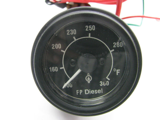 FP Diesel HEAVY DUTY Truck Oil Temp Temperature Gauge 2 3/8'' 100-300 Degrees F