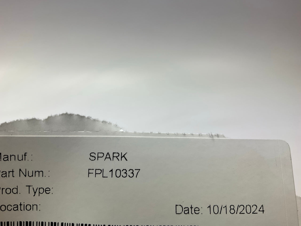 NEW - UNBOXED FPL10337 Fuel Filter