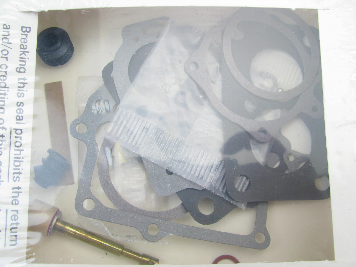 White Box G0461551 Carburetor Rebuild Kit - 1973-1974 Toyota Corolla 1.6L AISAN