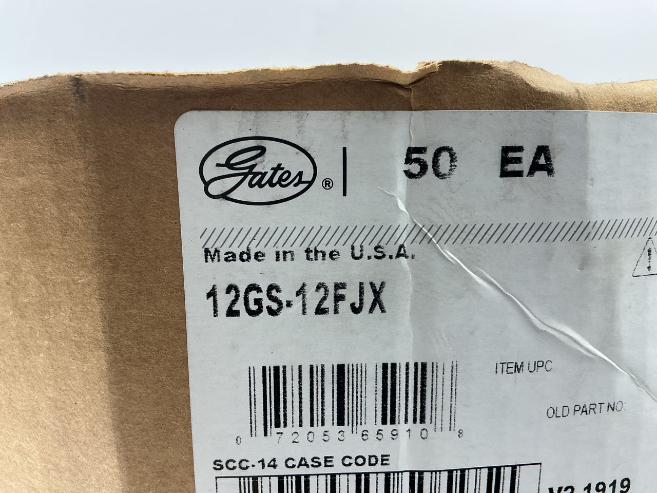 Unboxed G20170-1212 Hydraulic Fitting Straight Fem 37 GS G-20 Coupling 3/4'' Hose