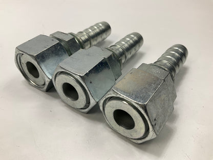 (10) Bulk Gates G20230-1212 Hydraulic Fitting Straight Female Coupler 3/4'' Hose