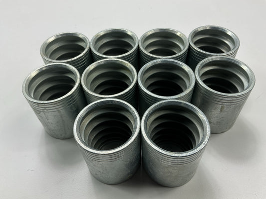 (10) Gates G20995-0410 GS Ferrule For 4-Spiral Hose (GlobalSpiral) 5/8'' Hose ID