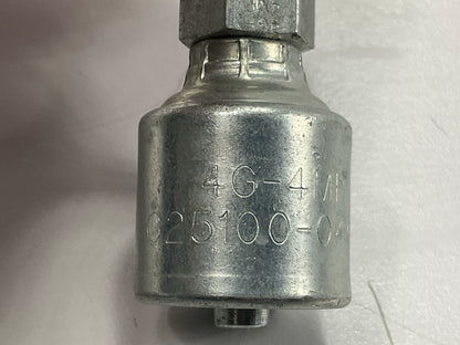 (10) UNBOXED Gates G25100-0404 Hydraulic Hose Fitting Coupler 1/4'' Hose 1/4-18