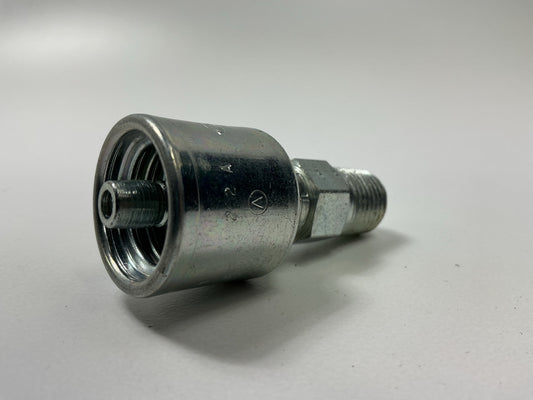 UNBOX Gates G25100-0404 Hydraulic Hose Fitting Coupler 1/4'' Hose 1/4 - 18 Thread