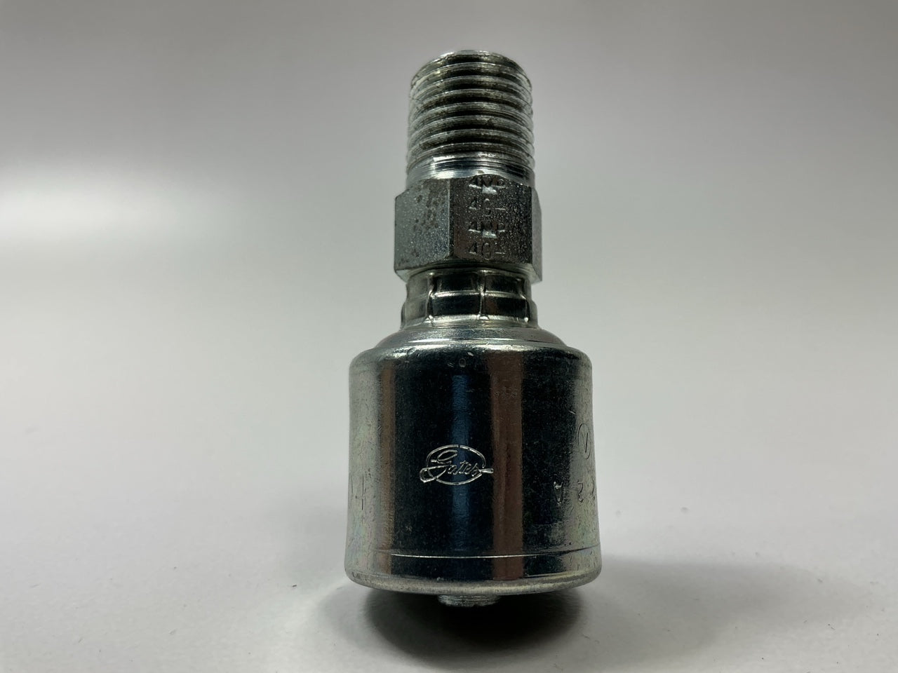 UNBOX Gates G25100-0404 Hydraulic Hose Fitting Coupler 1/4'' Hose 1/4 - 18 Thread