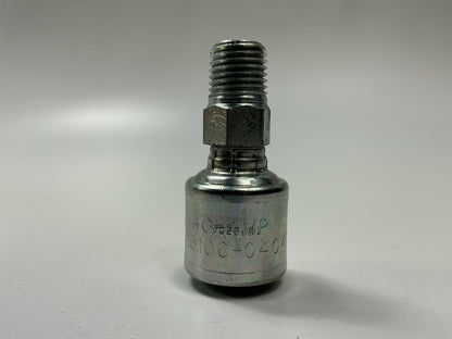 UNBOX Gates G25100-0404 Hydraulic Hose Fitting Coupler 1/4'' Hose 1/4 - 18 Thread