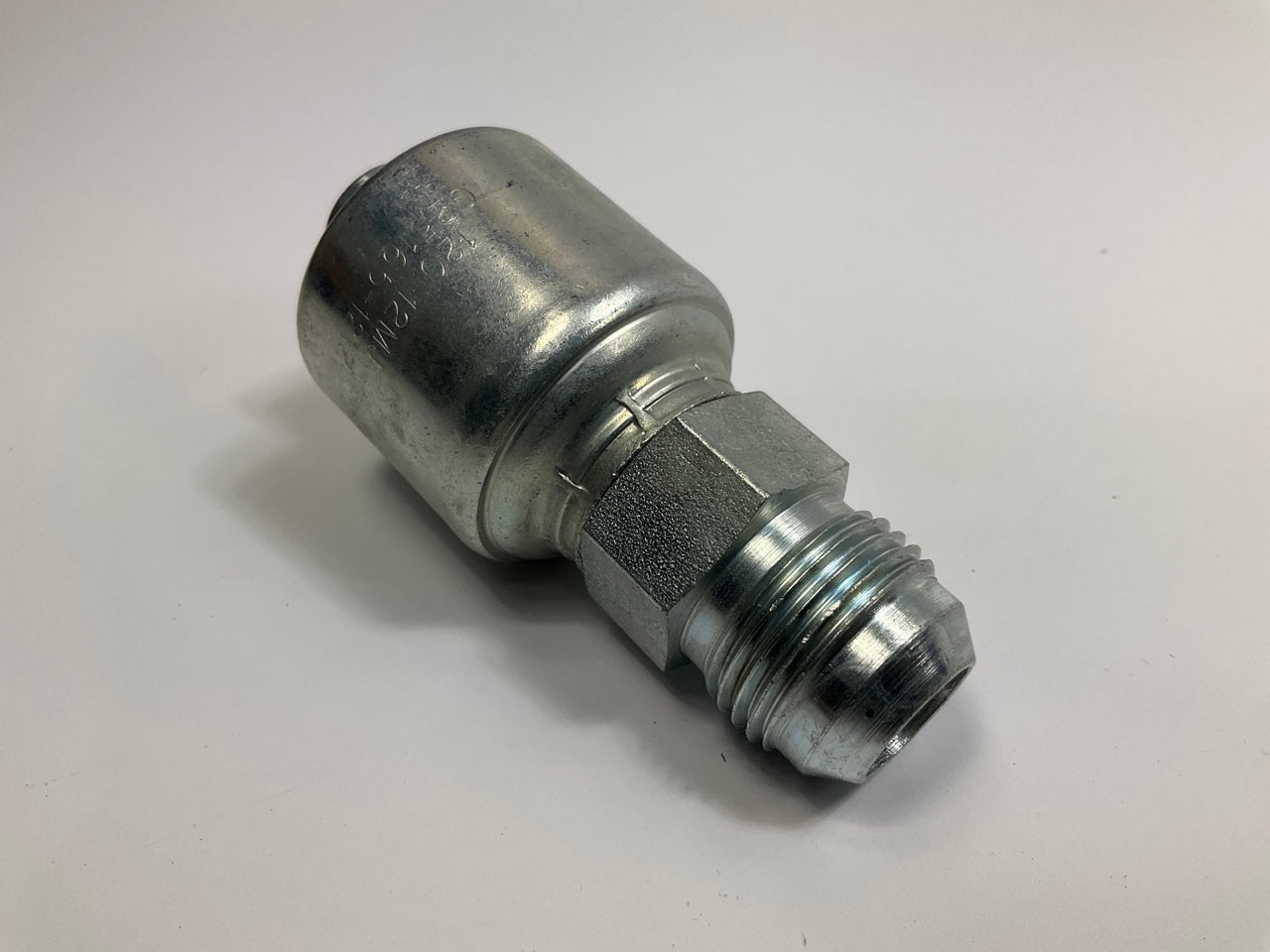 Gates G25165-1212 Male JIC 37° Flare G25 Coupler Fitting 3/4'' Hose 1-1/16-12