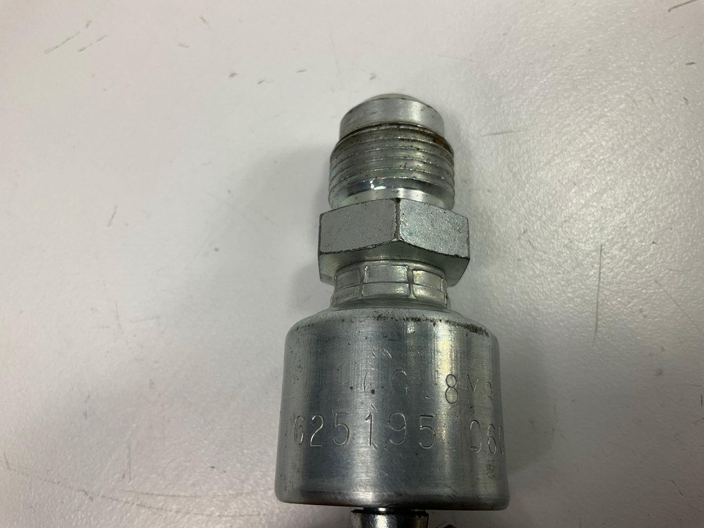 NEW - UNBOXED G25195-0608 Male SAE 45° Flare Hydraulic Fitting, 3/8'' - 6G-8MS