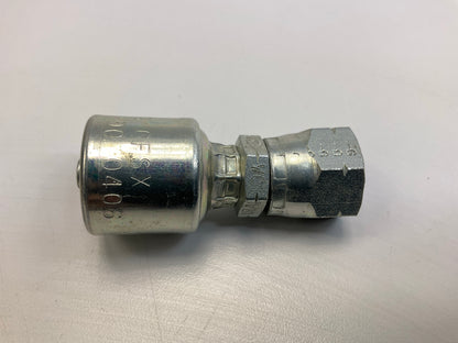 BULK PACKED Gates G25200-0406 Female SAE 45° Flare Swivel Hydraulic Fitting 1/4''