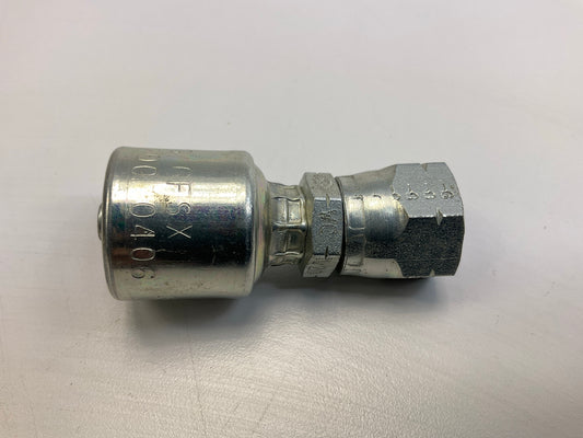 BULK PACKED Gates G25200-0406 Female SAE 45° Flare Swivel Hydraulic Fitting 1/4''