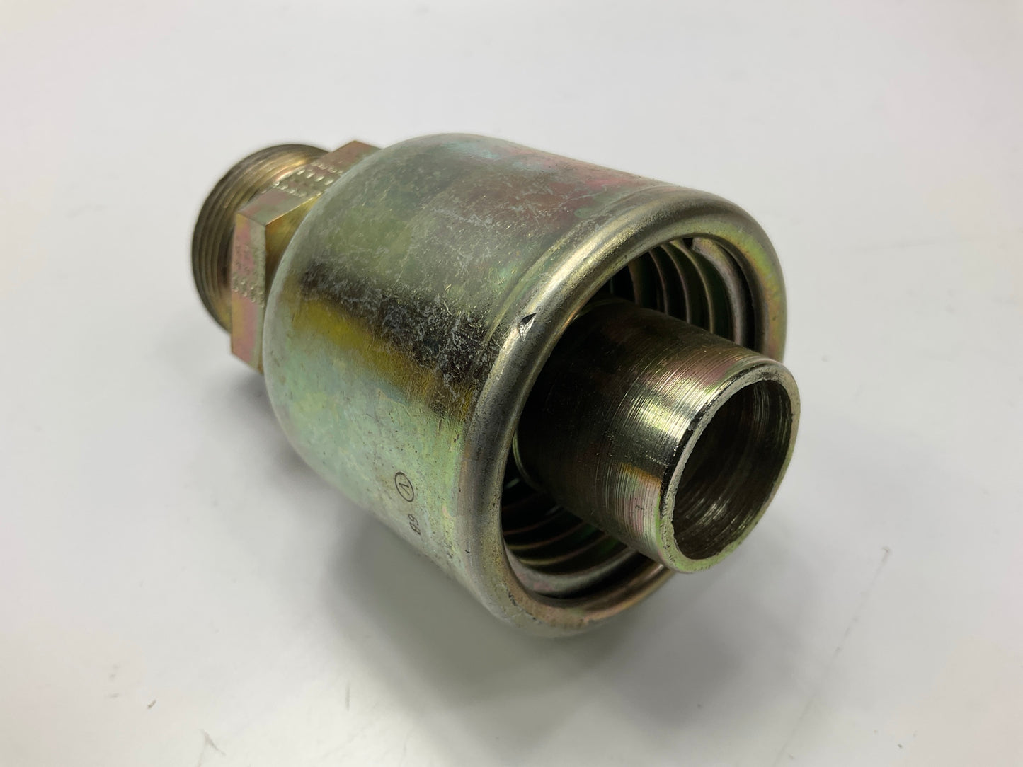 NEW - G25225-1616 Hydraulic Fitting Male Flat Face O-Ring Megacrimp G25 1'' Hose