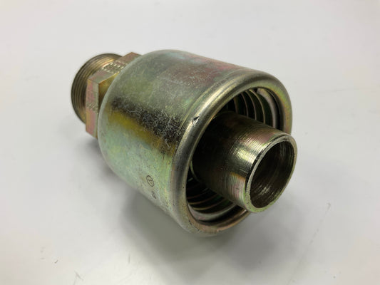 NEW - G25225-1616 Hydraulic Fitting Male Flat Face O-Ring Megacrimp G25 1'' Hose