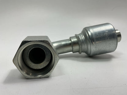 Gates G25239-1212 Female Flat O-Ring Swivel 90 Deg Hydraulic Fitting 3/4'' Hose