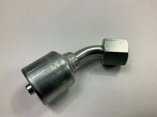 NEW - G25650-0408 45° Tube Female DIN 24° Cone Swivel Hydraulic Fitting, 1/4''