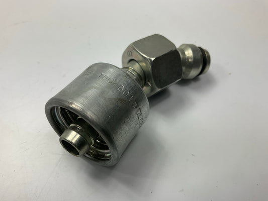 NEW - G25650-0612 45° Tube Female DIN 24° Cone Swivel Hydraulic Fitting, 3/8''