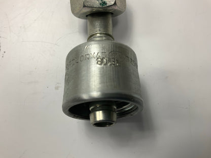 NEW - G25650-0612 45° Tube Female DIN 24° Cone Swivel Hydraulic Fitting, 3/8''