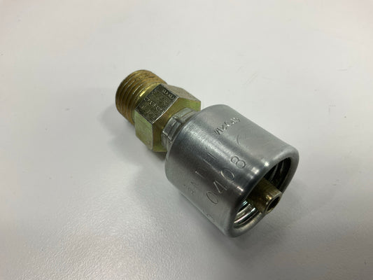 UNBOXED - G25715-0408 Male DIN 24° Cone Hydraulic Fitting, 1/4'' Hose - 4G-8MDH